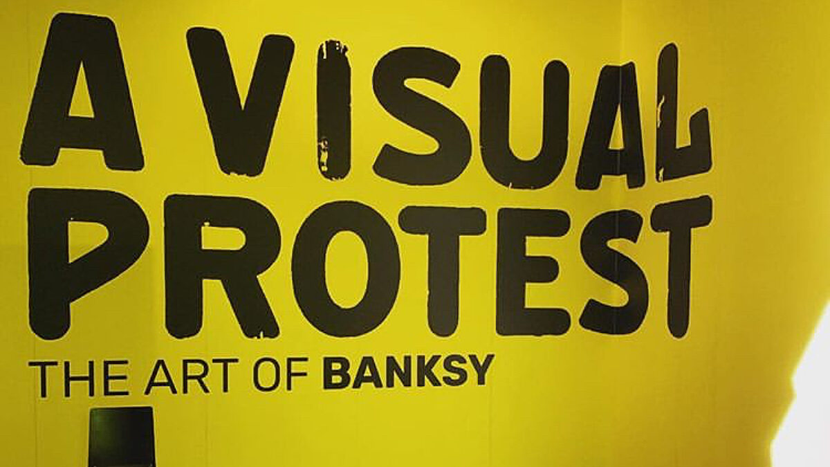 A visual protest the art of banksy